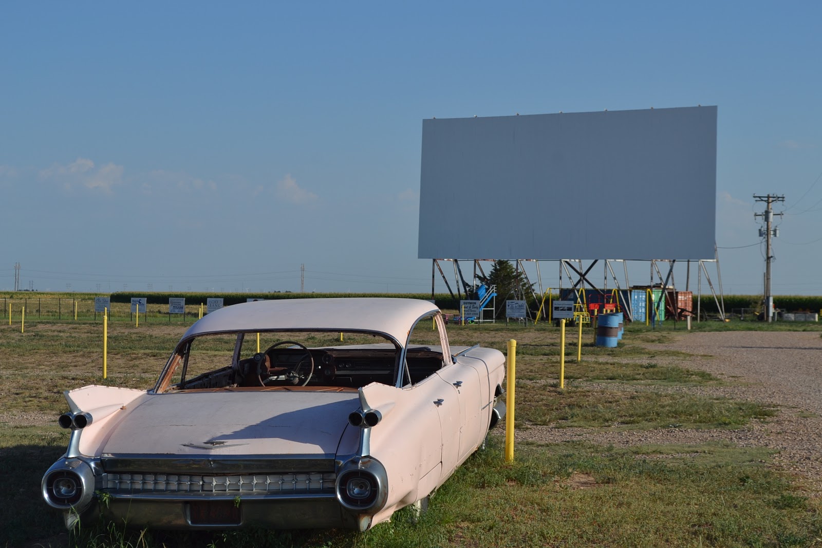 Trish and JoeyVille Drivein Movie RV camp...yup true!