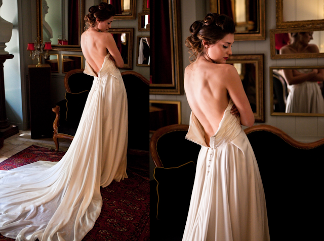 FANNY LIAUTARD collection robes de mariée dos nu Fanny Liautard créatrice de robes de mariées paris
