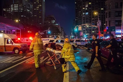 Image result for 29 injured in explosion in Manhattan, New York City, second device being investigated