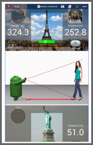 Το Smart Measure για Android 
