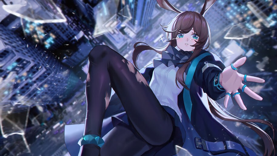 Arknights, Amiya, Anime, Girl, 4K, #6.503