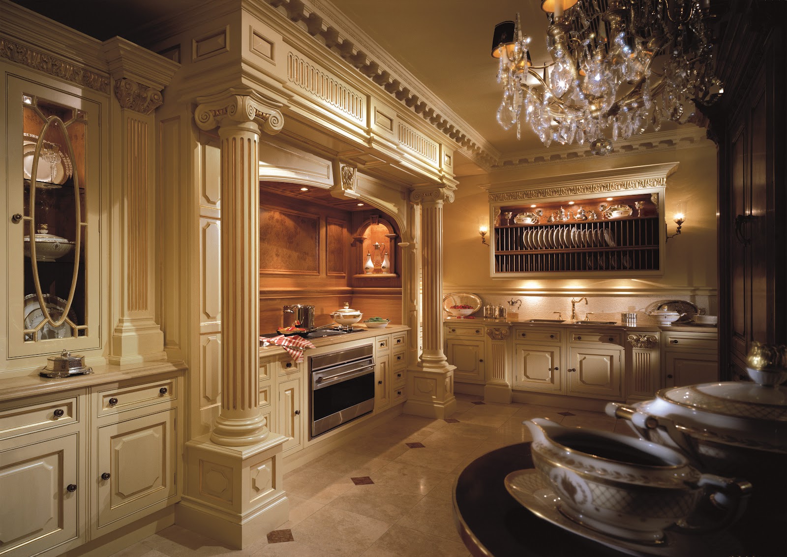 The Sheraton Edwardian Buttermilk Kitchen Is A Traditional InFrame