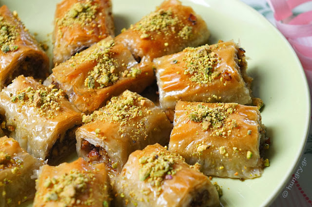 Almond and Pistachio Baklava