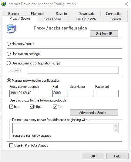 Proxy untuk idm agar cepat Proxy untuk idm agar cepat