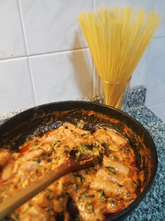 Spaghetti Con Salsa Casalinga 
