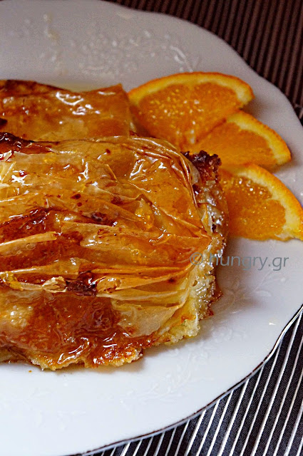 Orange Pies with Greek Yogurt-Portokalopites
