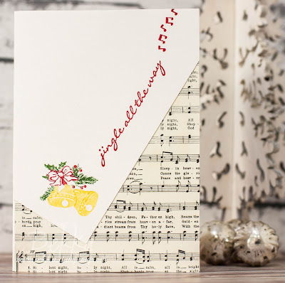 Cozy Christmas Bells with Jingle All The Way for a Fast and Fabulous Christmas Card - get all the details here