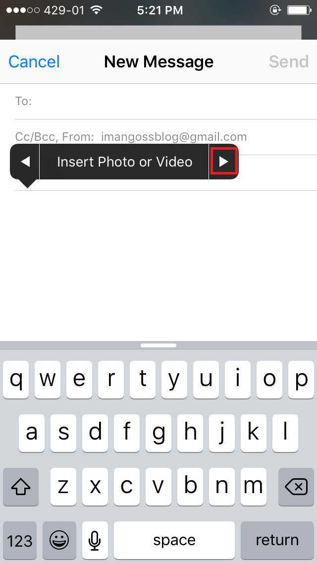 How to Send Attachment via Mail on iPhone, iPad & iPod Touch iMangoss