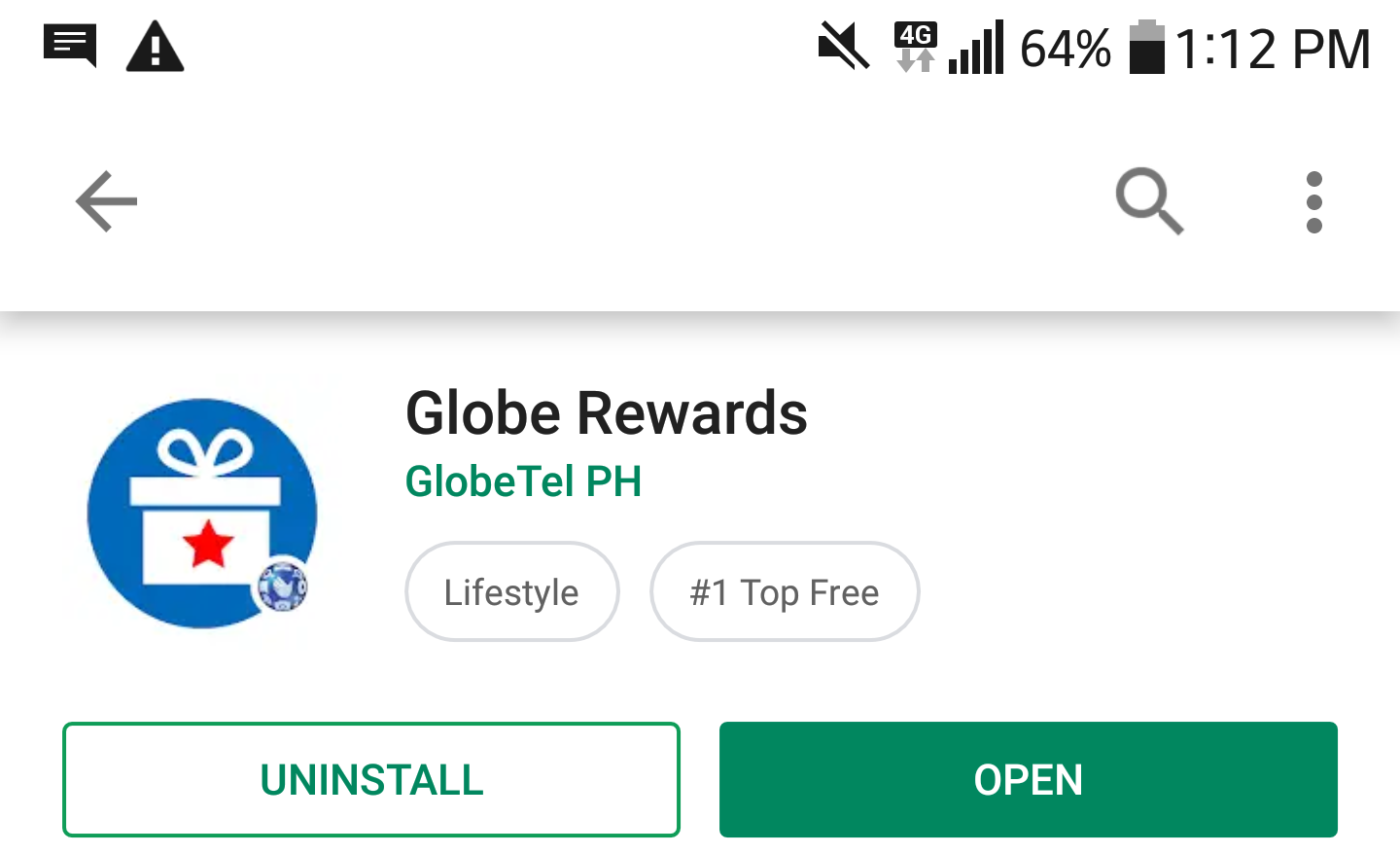 globe rewards check balance