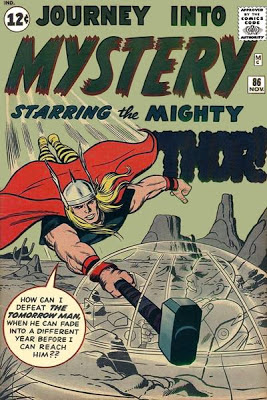 Journey Into Mystery 86, Thor and Zarrko the Tomorrow Man