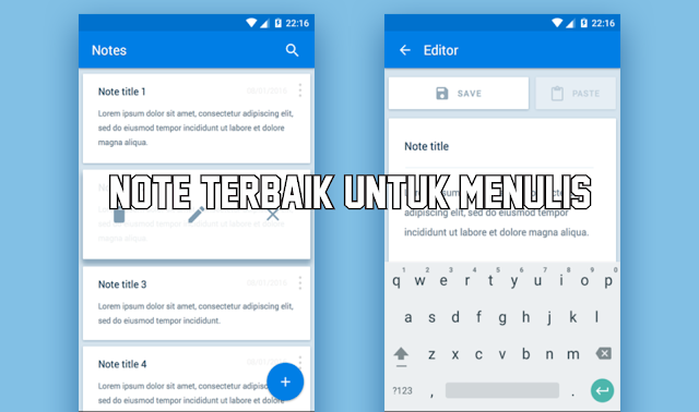 Aplikasi Untuk Penulis Pemula Aplikasi Android Untuk Penulis Pemula; Cerita Panjang, Puisi, Novel dan Sebagainya
