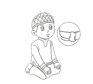 Tata Cara Dan Bacaan Sholat Dzuhur Beserta Arti Dan Gambarnya - Tata