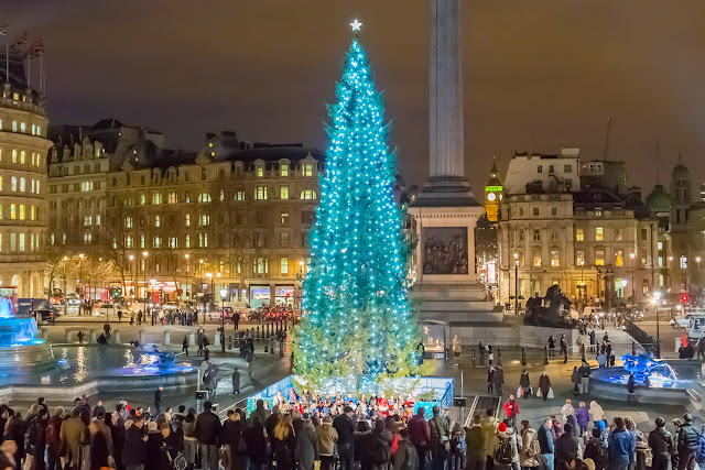 Arbol de Navidad en Trafalgar Square