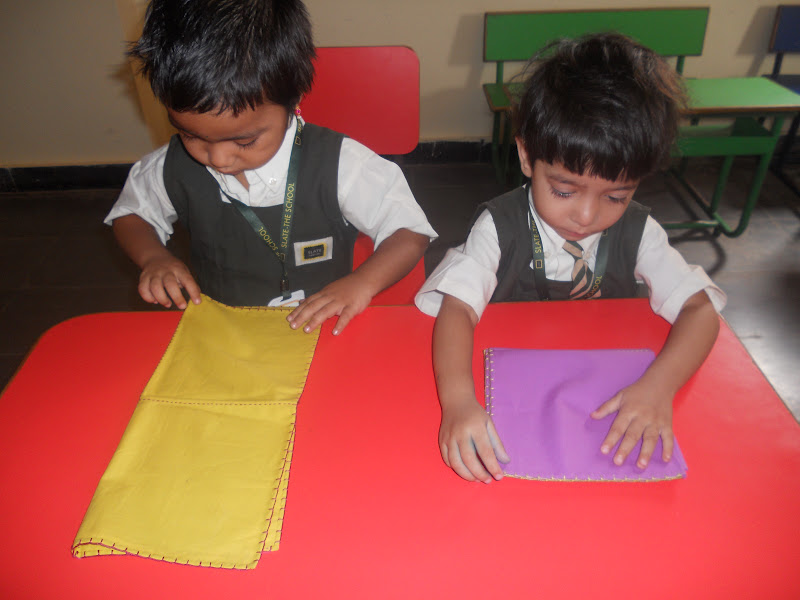 Slate The School, Karmanghat NAPKIN FOLDING ACTIVITY,PP