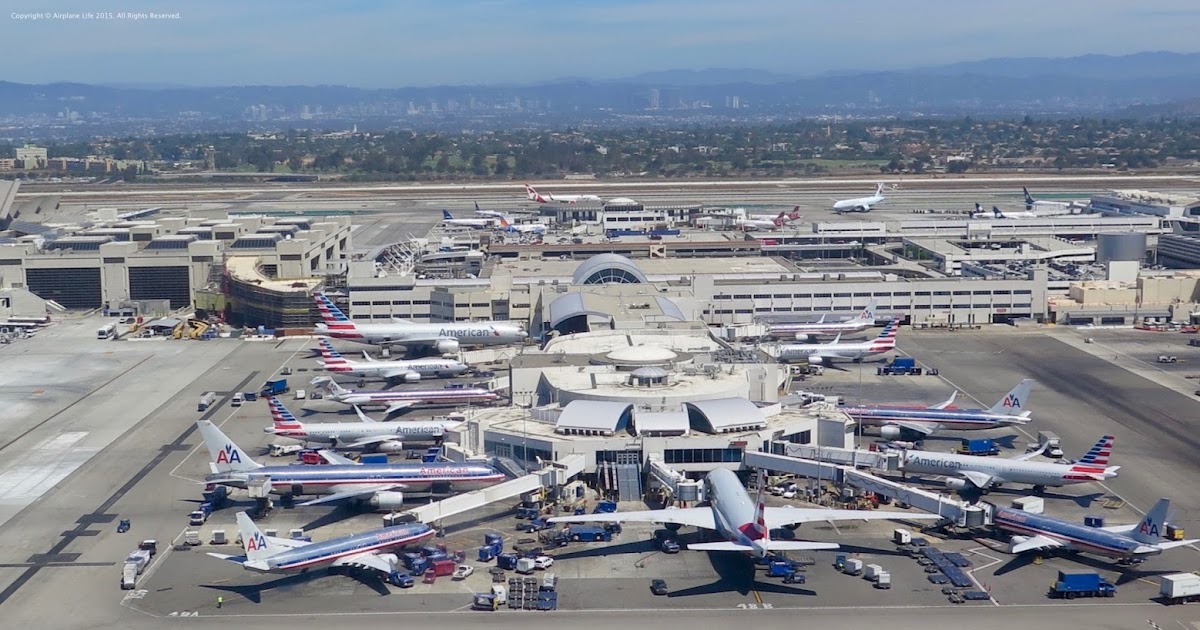 Airplane Life: LAX Terminal 4 American Airlines Then & Now