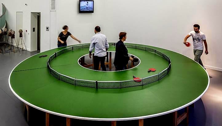 The Flying Tortoise: Today's Ping Pong Tables Come In Crazy Shapes And ...