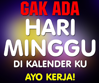 Kata kata ucapan hari Minggu di hari libur terbaru yang unik dan