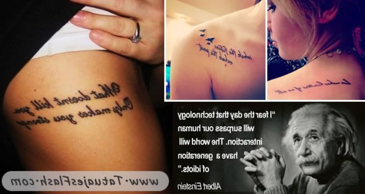 20 Frases para tatuajes que toda mujer va a querer hacerse OkChicas - Tatuajes De Frases Bonitas