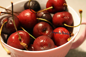 Sweet, fresh cherries