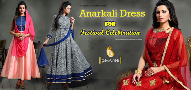 Latest Anarkali Dresses Online In Discount Offer Sale At Pavitraa.in