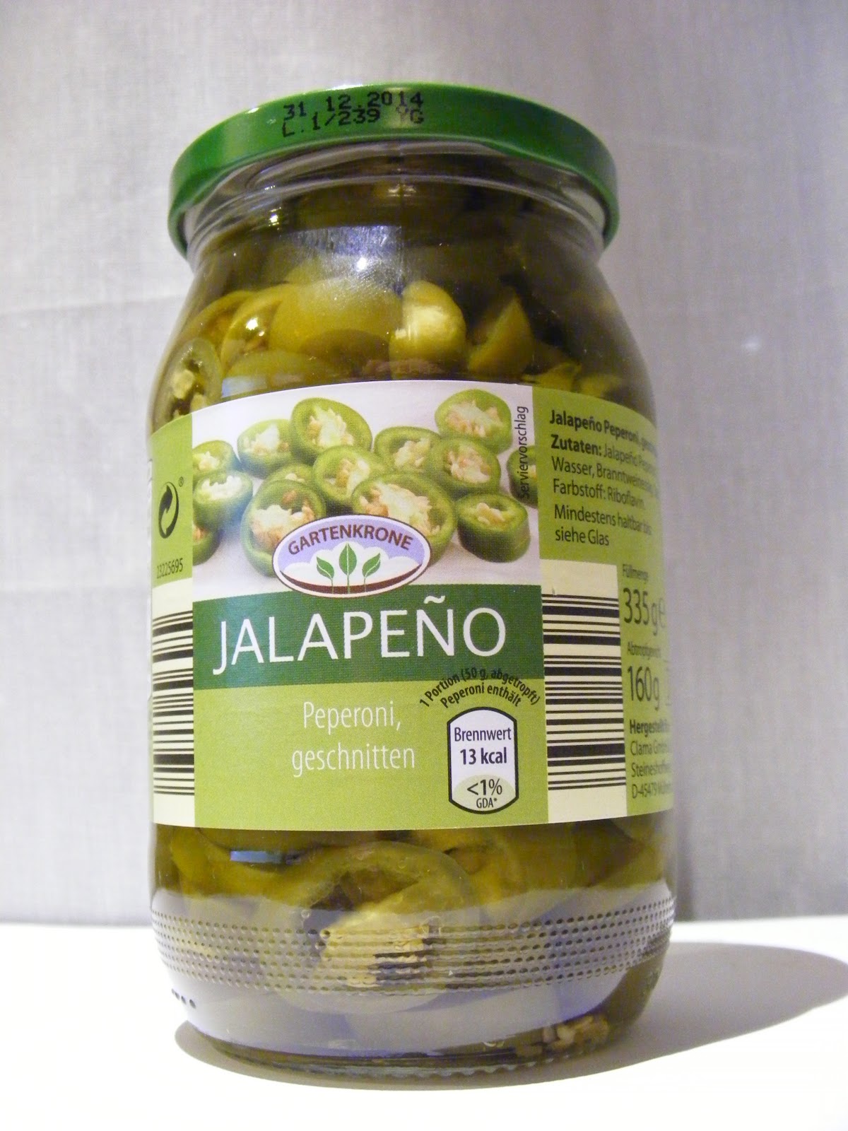 Gute Sachen, schlechte Sachen Aldi Süd Gartenkrone Jalapeños