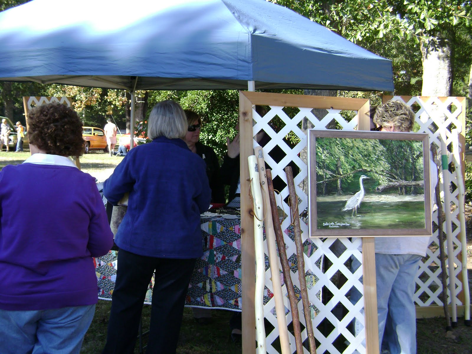 Randy's Tibbie Alabama Arts and Craft show October 2011