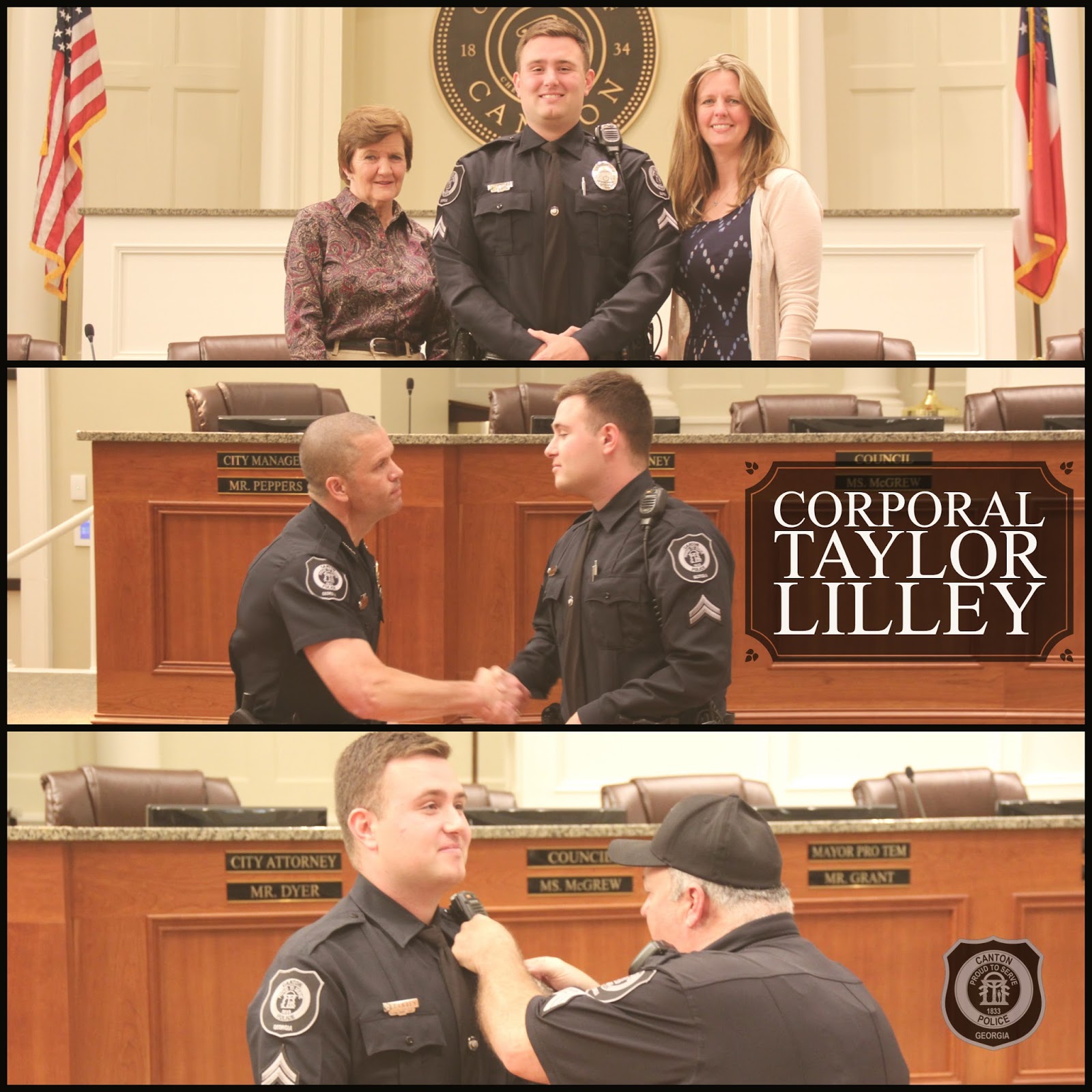 Canton Police Newsroom Canton Officers Promoted