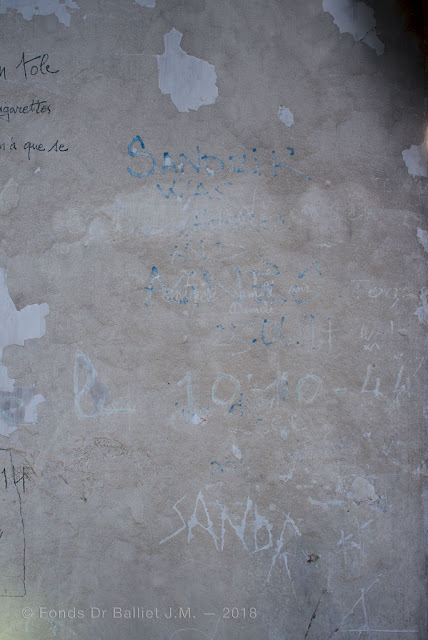 Mont-Dauphin — Graffitis 1944