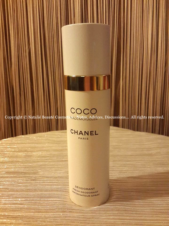 Cosmetics - notes, advices, discussions: COCO MADEMOISELLE - THE  ESSENCE OF A BOLD, FREE WOMAN by CHANEL, FRESH DEODORANT SPRAY VERSION