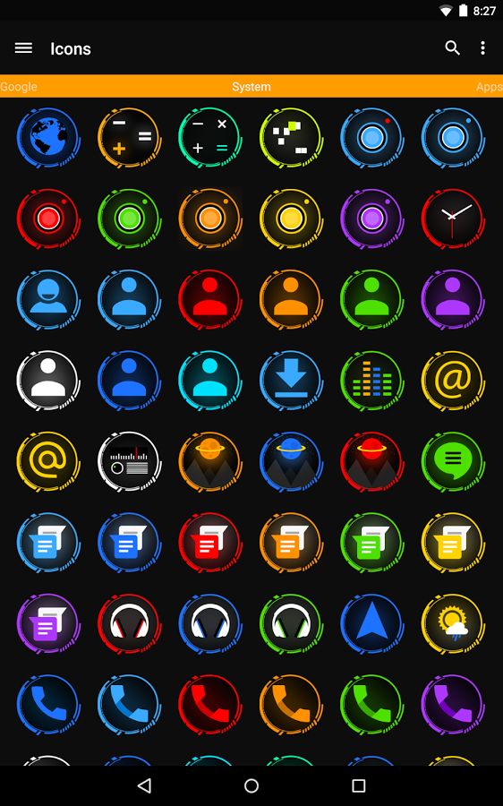 Icon pack для андроид