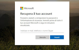 Password Microsoft