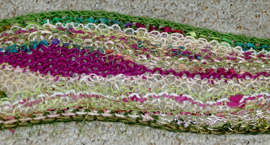 Conditional Knitting: Bloop Scarf Pattern