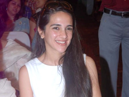 Tara Sharma smiling Long Hair1 - Sameera Reddy & Tara Sharma at Women's Day celebrations