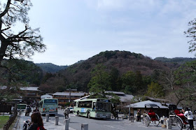 Bus Stops at Arashiyama Kyoto 