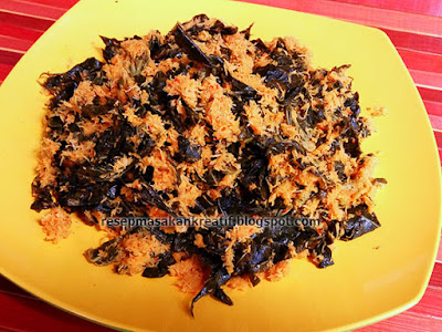 Resep Urap Sayur Daun Singkong