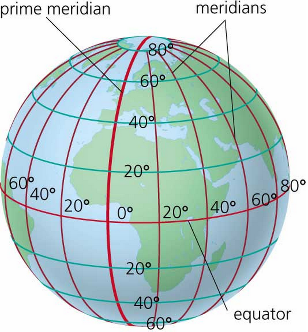 How Many Meridians Are There On Earth