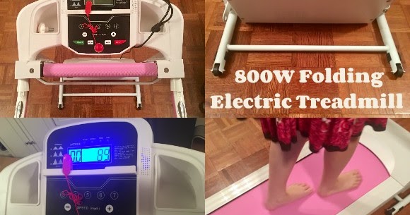 800w folding treadmill