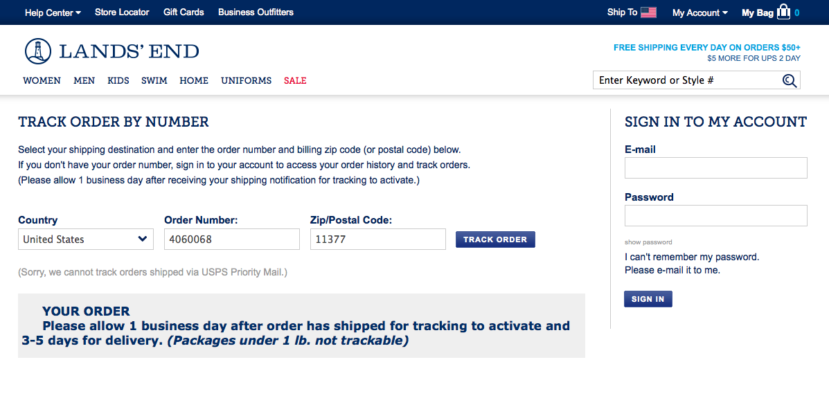 Shopping and Shipping My Experience with Lands’ End and Johnny Air