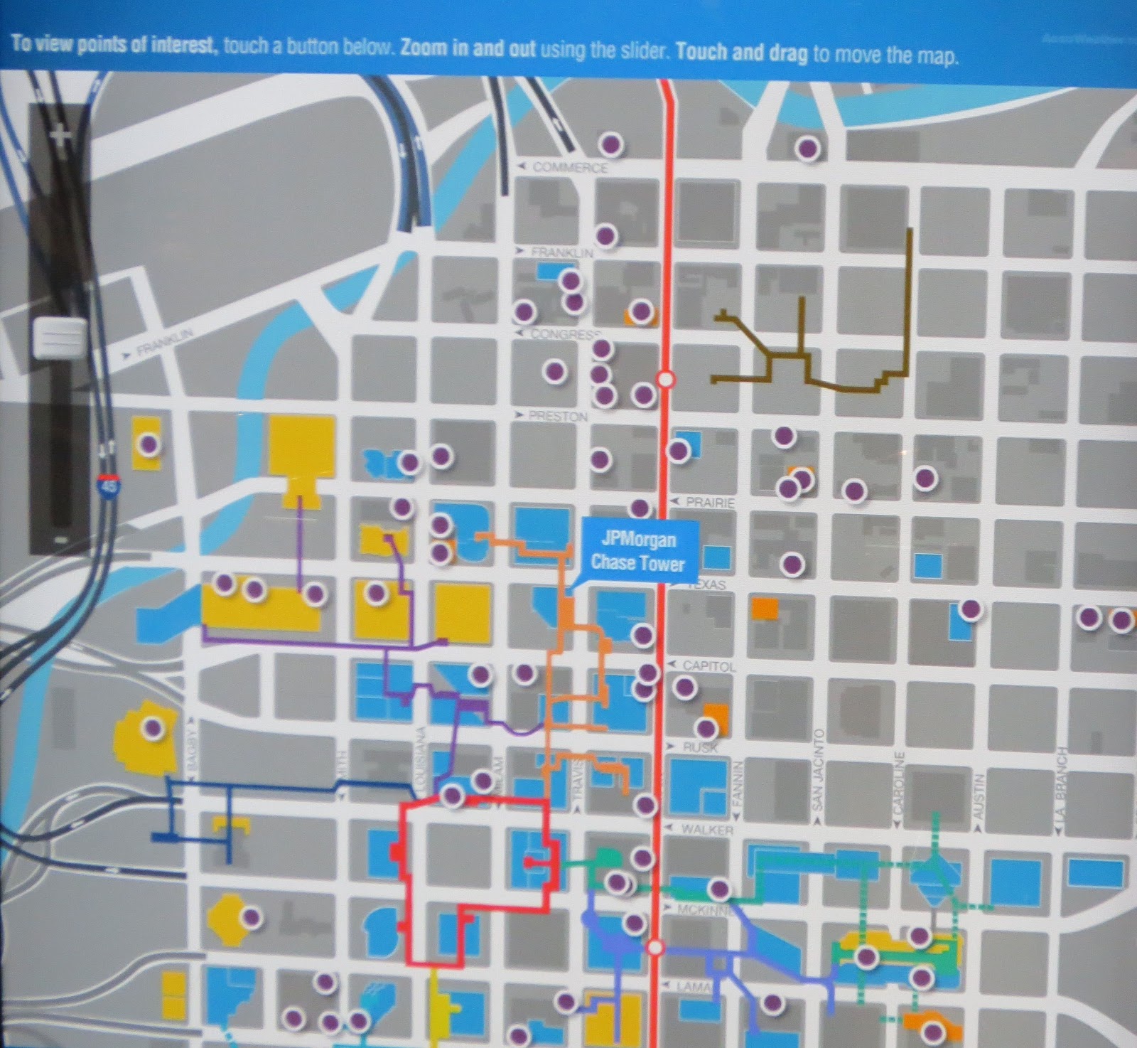 Houston Tunnel Map