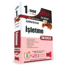Yargı Açıköğretim 1.Sınıf İşletme Tüm Dersler Güz Dönemi Açıköğretim Kitabı Kod:1010 Yargı Açıköğretim 1.Sınıf İşletme Tüm Dersler Güz Dönemi Açıköğretim Kitabı Kod:1010