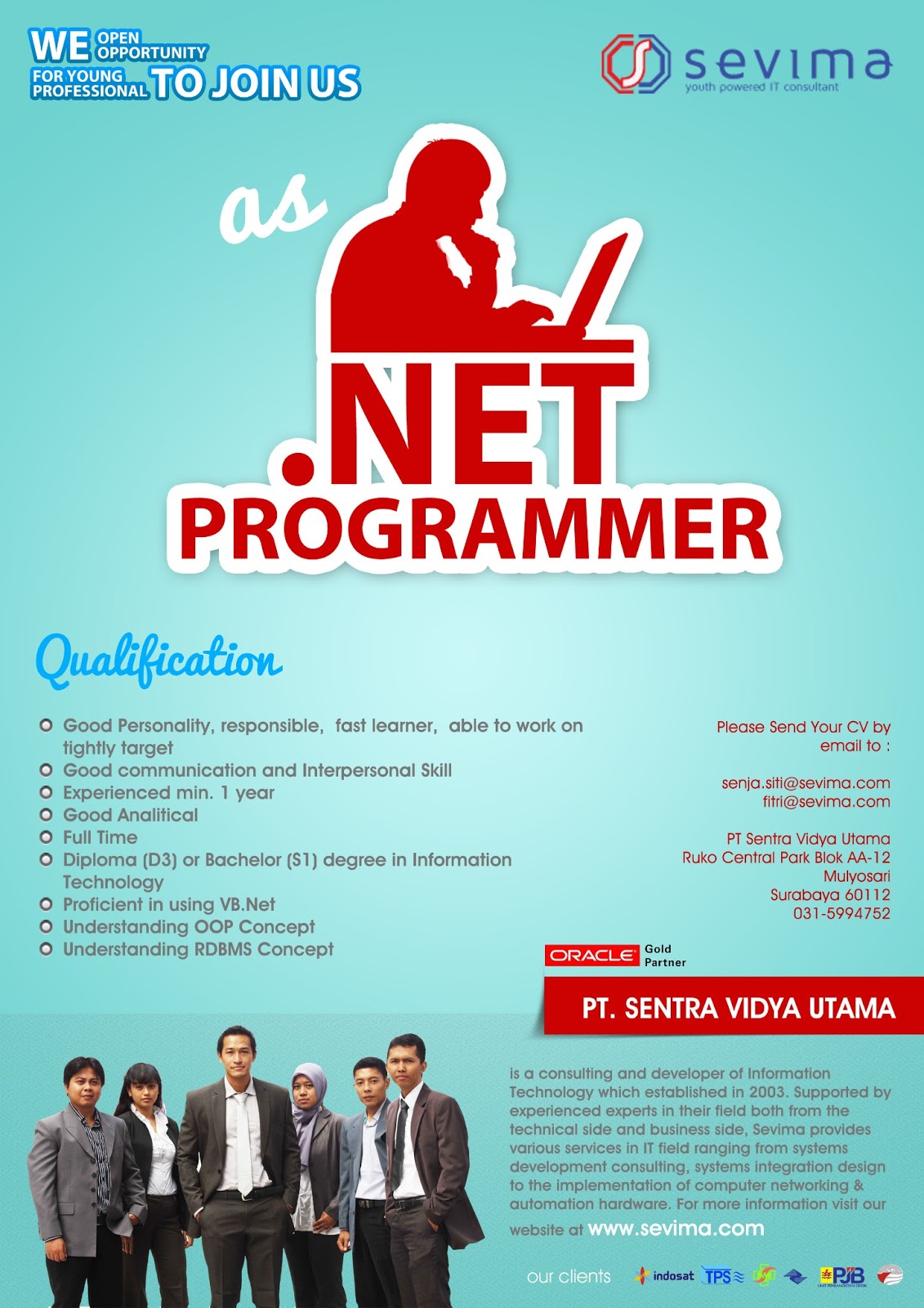 Febria's Portfolio Programmer Recruitment