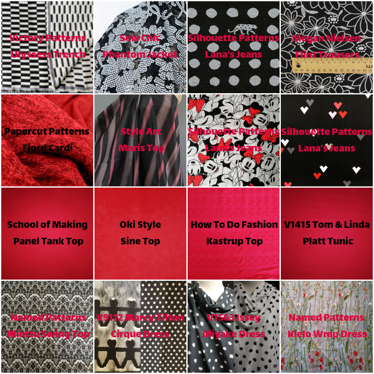 Creates Sew Slow The Minnie Mouse Wardrobe And Silhouette