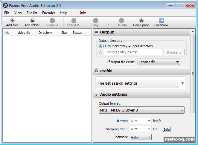 好用的免費影片轉檔軟體推薦(影片轉MP3)：Pazera Free Audio Extractor Portable 免安裝版下載