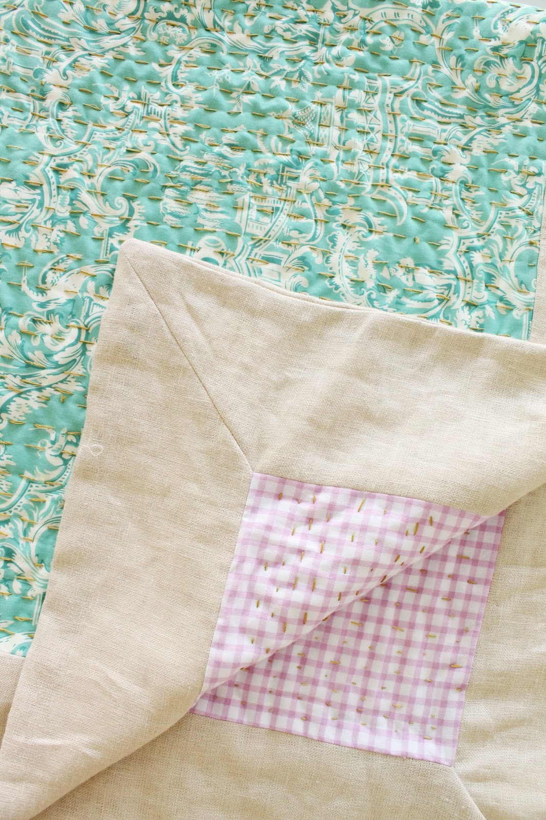 Make a Hand Quilted Baby Blanket LINDSEY CRAFTER