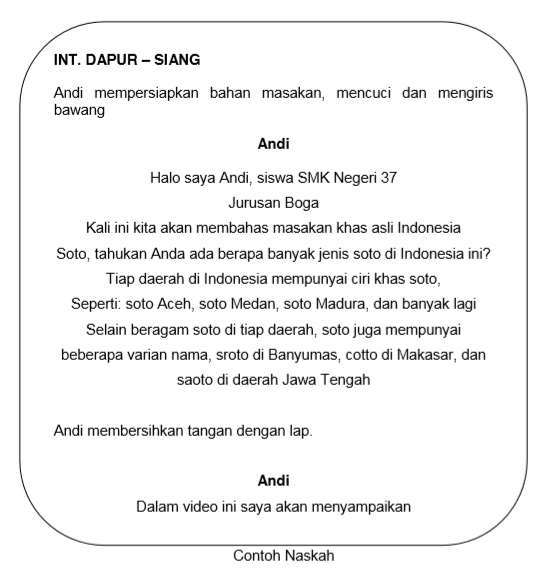 Contoh Naskah Video Profil Sekolah / Naskah Drama &quot; Pak