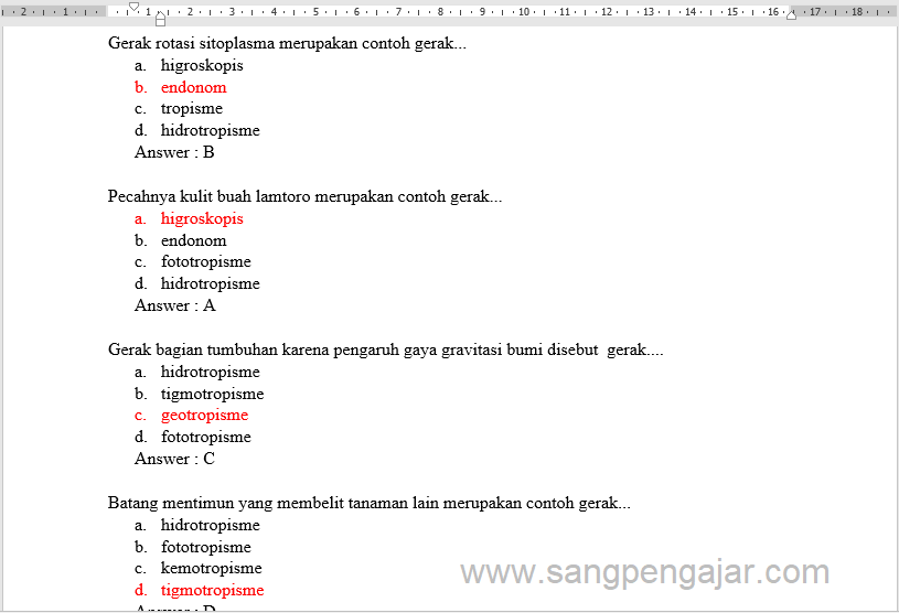 Cara Cepat Input Soal Ke Moodle Bagian 1 Sangpengajar Com