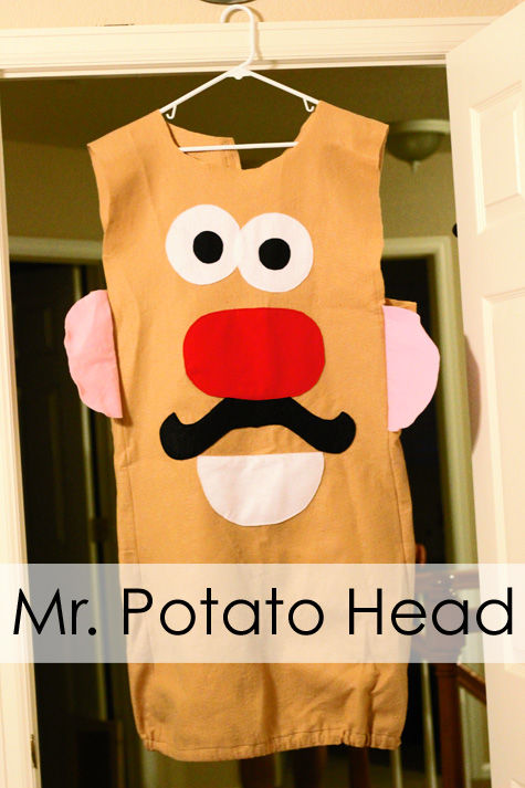 easy homemade mr potato head costume