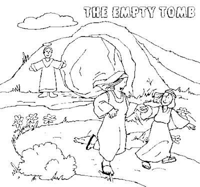Resurrection Coloring Pages | Holiday Coloring Pages