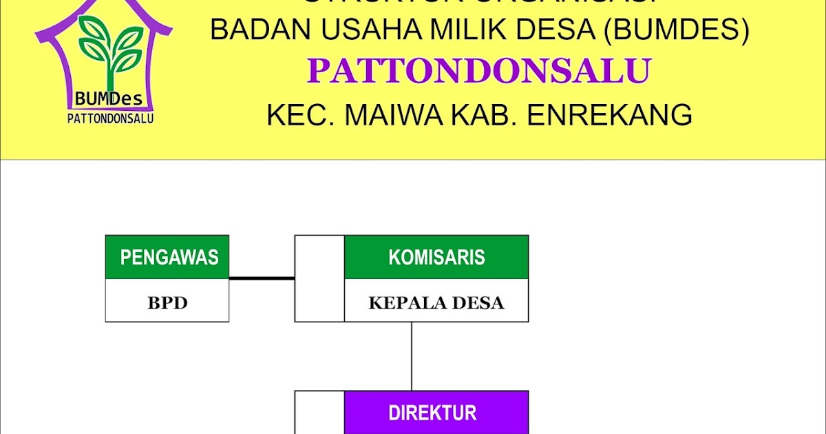 BUMDes Pattondonsalu: PROFIL BUMdes Pattondonsalu