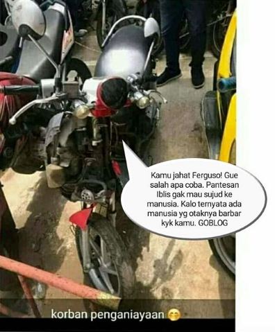 9 Meme Lucu 'Pria Rusak Motor' Ini Kocaknya Bikin Iba